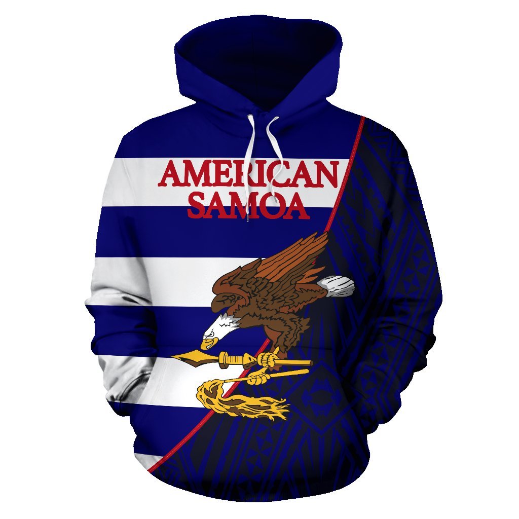 American Samoa Hoodie Polynesian Flag Color - Vibe Hoodie Shop