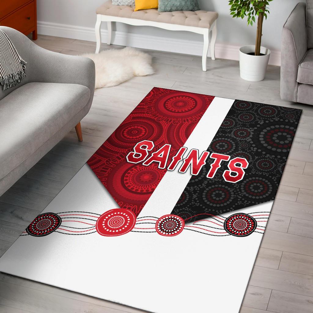 Saints Area Rug Indigenous - Vibe Hoodie Shop