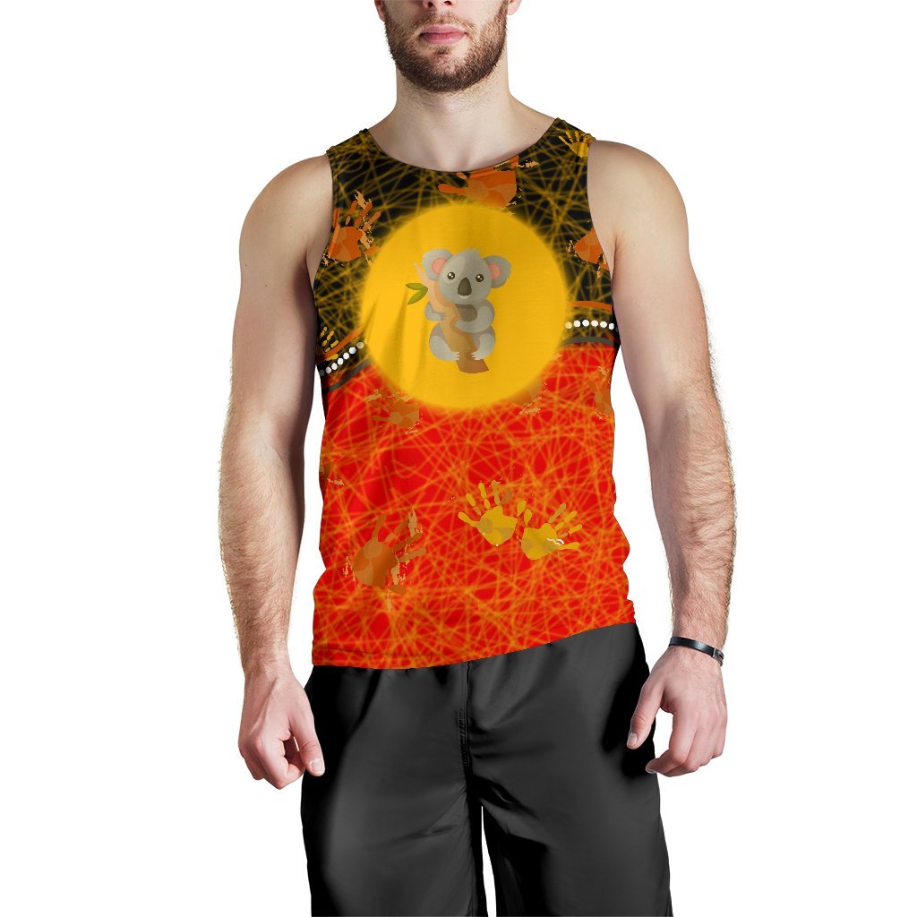 Men's Tank Top - The Pride Of Aboriginal People - Vibe Hoodie Shop