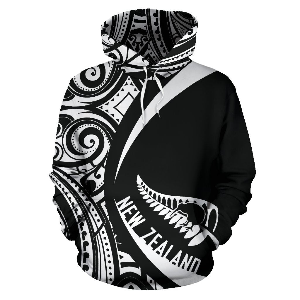 New Zealand Maori Pattern Hoodie - Circle Style - Vibe Hoodie Shop