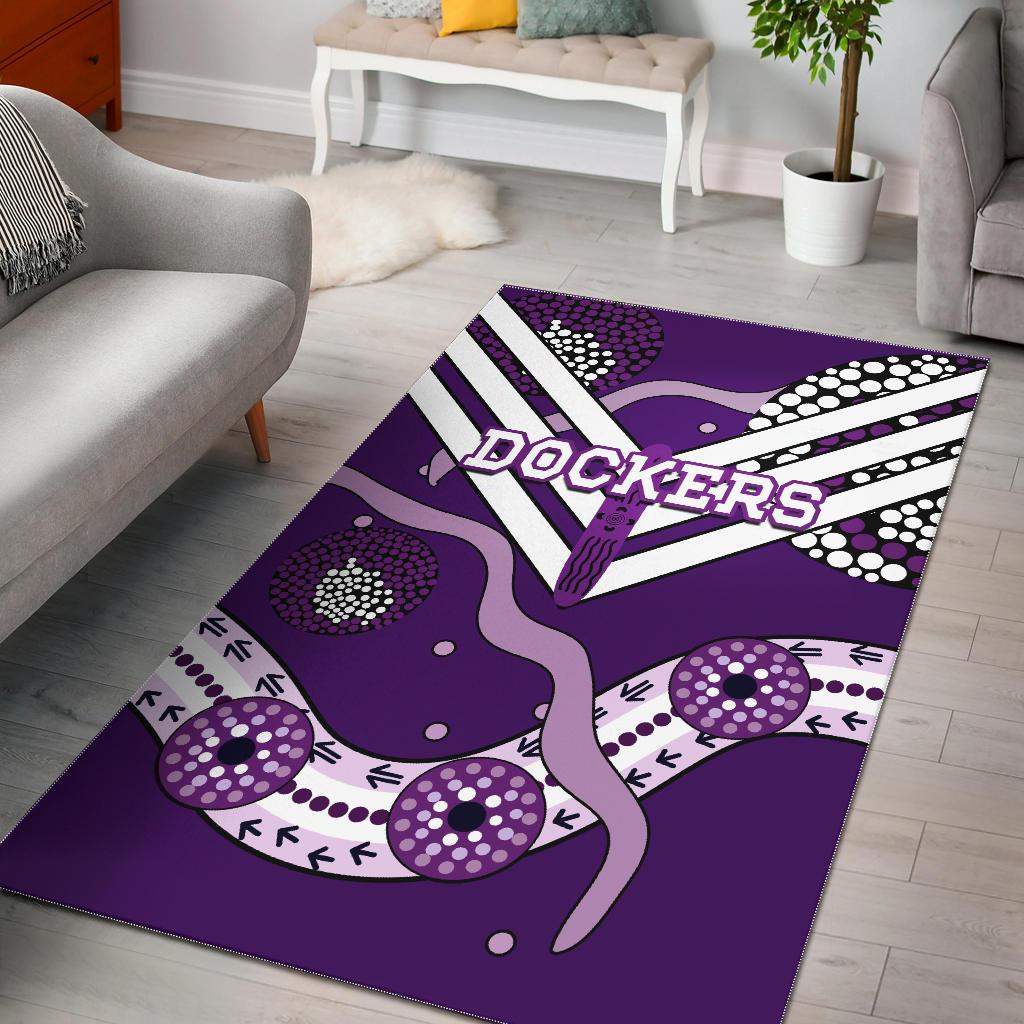 Dockers Area Rug Indigenous Fremantle - Freo - Vibe Hoodie Shop