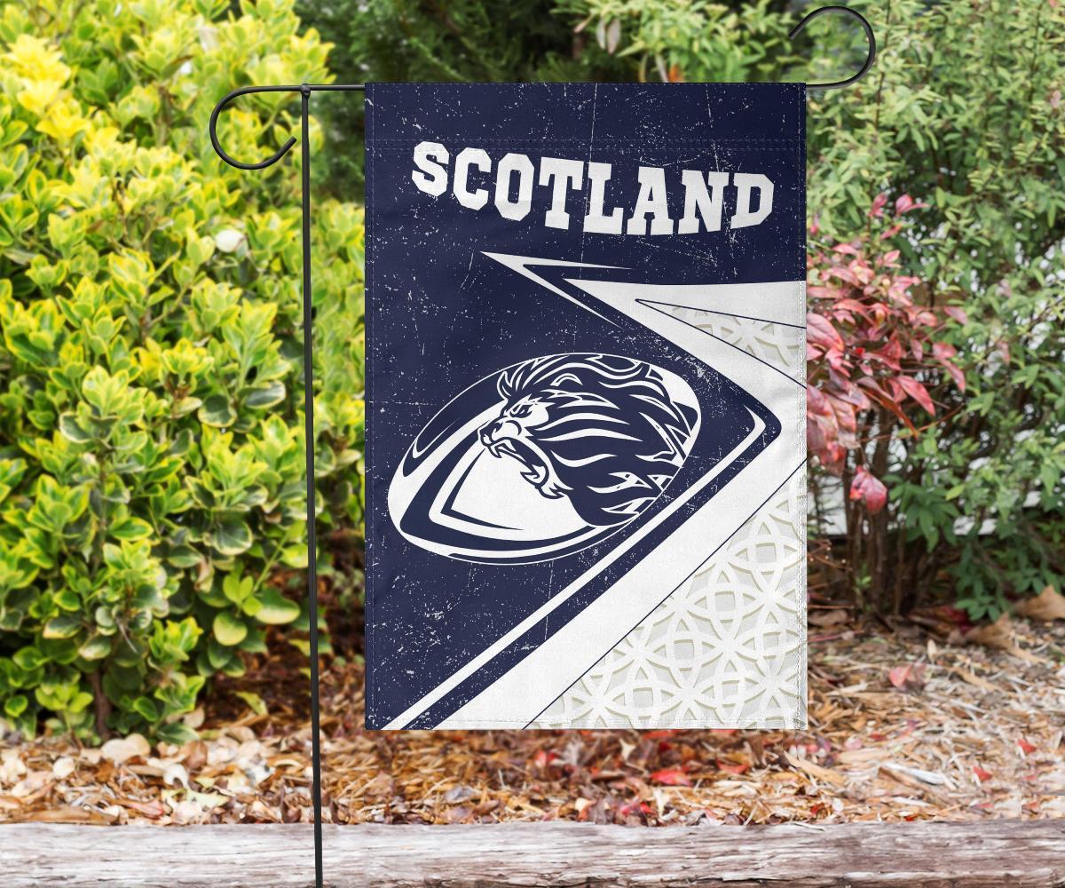 Scotland Rugby Flag - Celtic Scottish Rugby Ball Lion Ver - Vibe Hoodie Shop