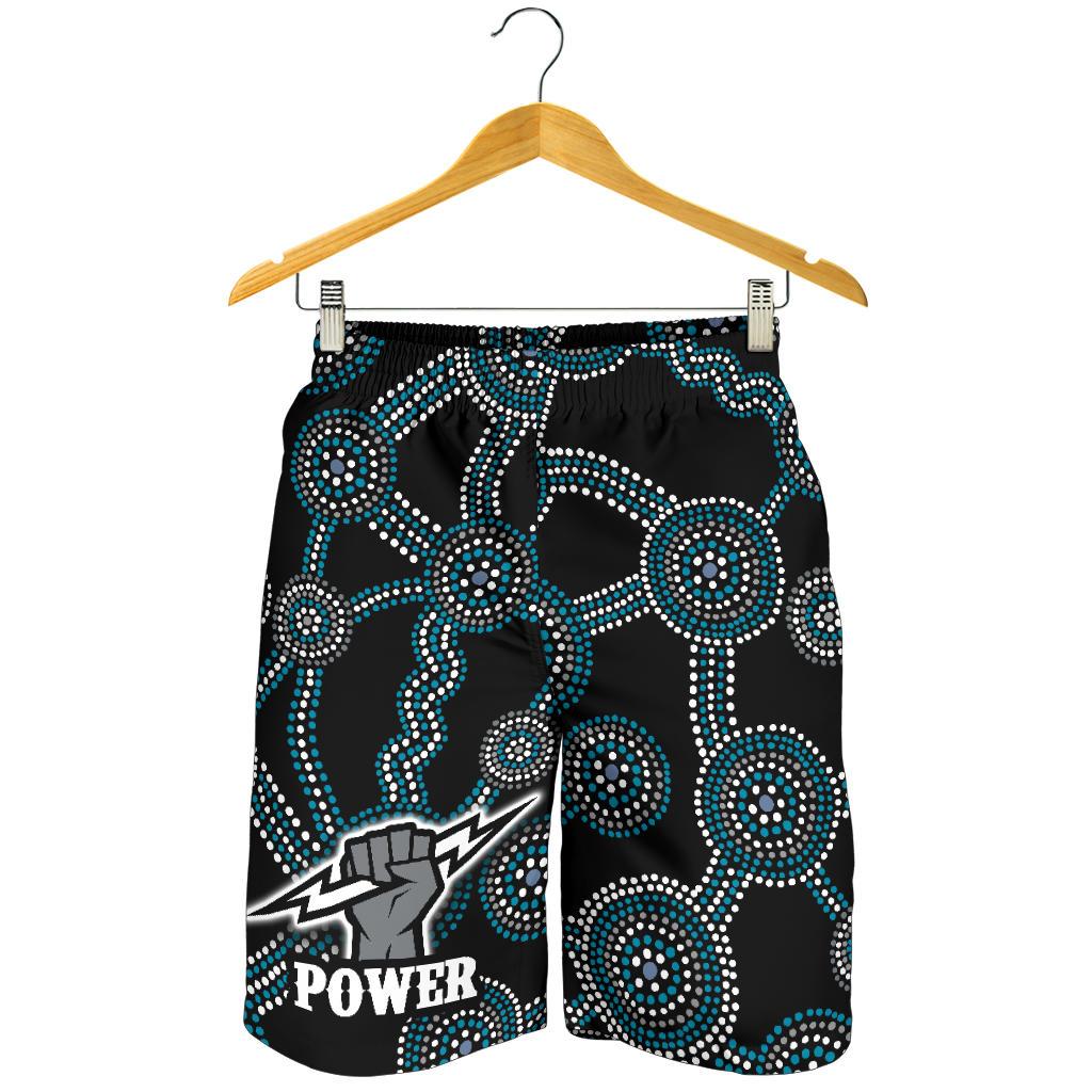 Port Adelaide Men Shorts Power - Vibe Hoodie Shop