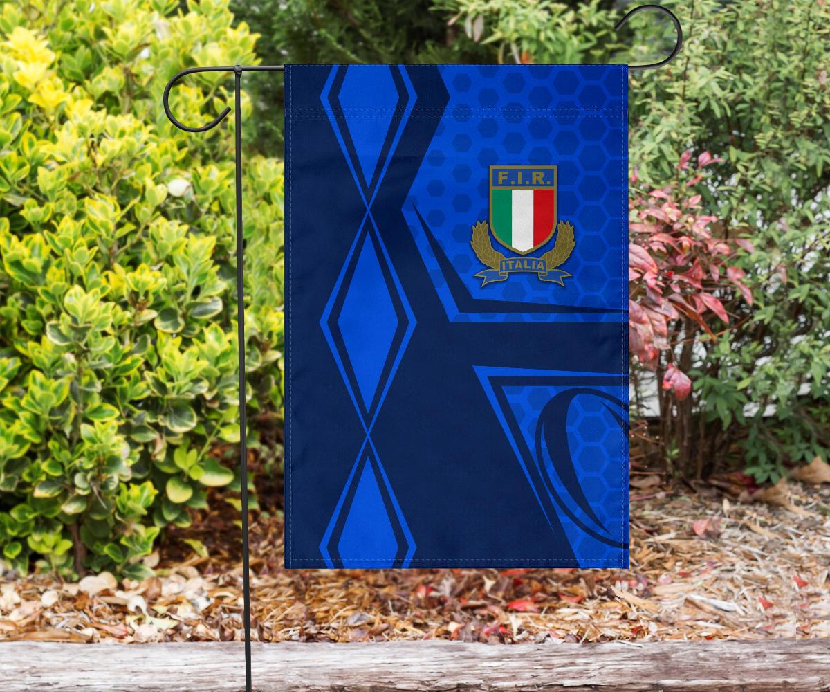 Italy Rugby Flag Gli Azzurri Vibes - Vibe Hoodie Shop