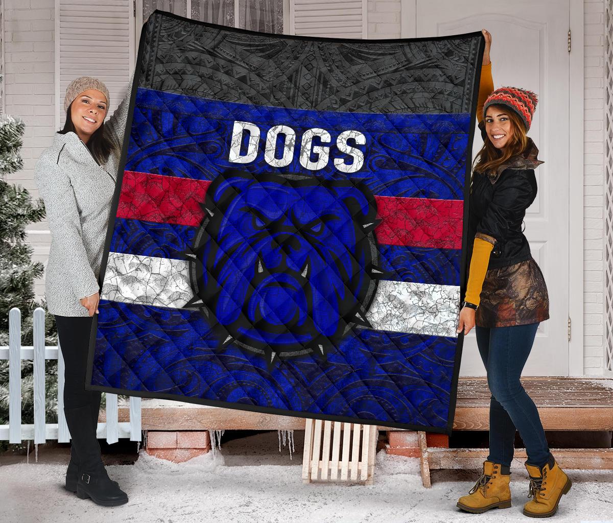 Western Premium Quilt Dogs Unique Vibes - Vibe Hoodie Shop