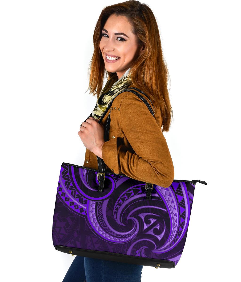 new-zealand-maori-mangopare-large-leather-tote-polynesian-purple