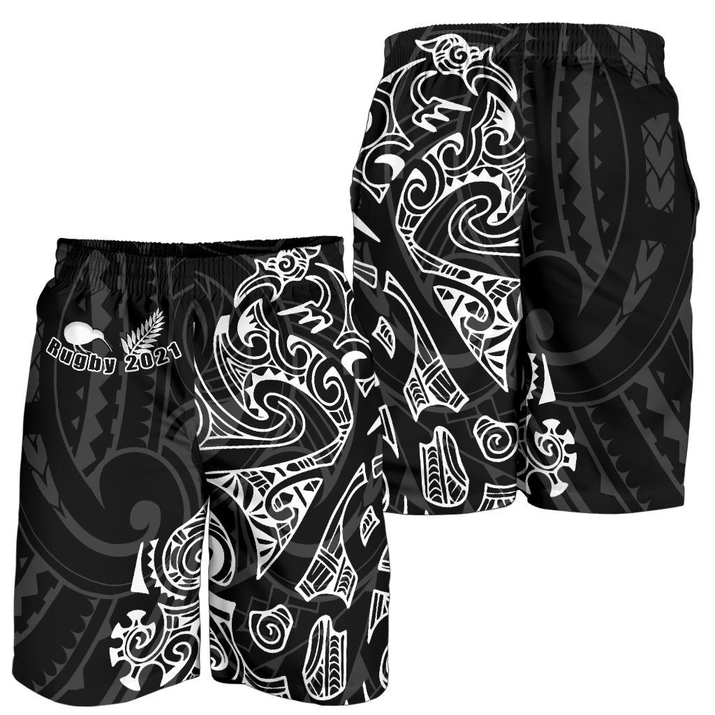 Aotearoa Super Rugby Men Shorts Maori Kiwi - Vibe Hoodie Shop