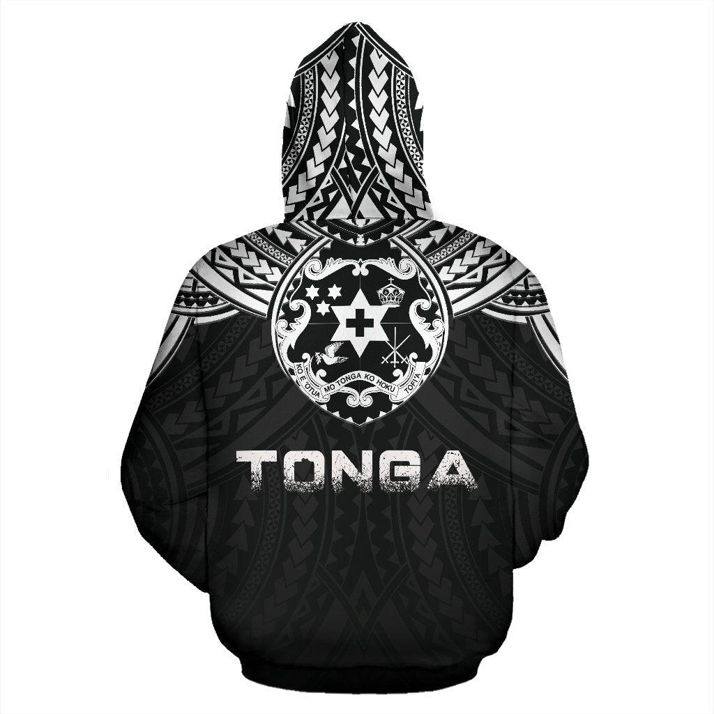 Tonga Coat Of Arms And Poly All Over Hoodie - Vibe Hoodie Shop