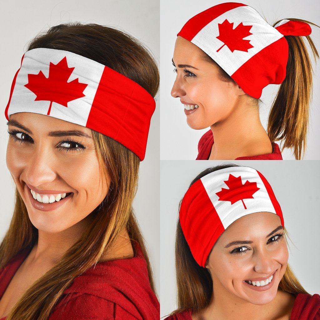 Canada Bandana 3 - Pack - Flag Neck Gaiter - Vibe Hoodie Shop