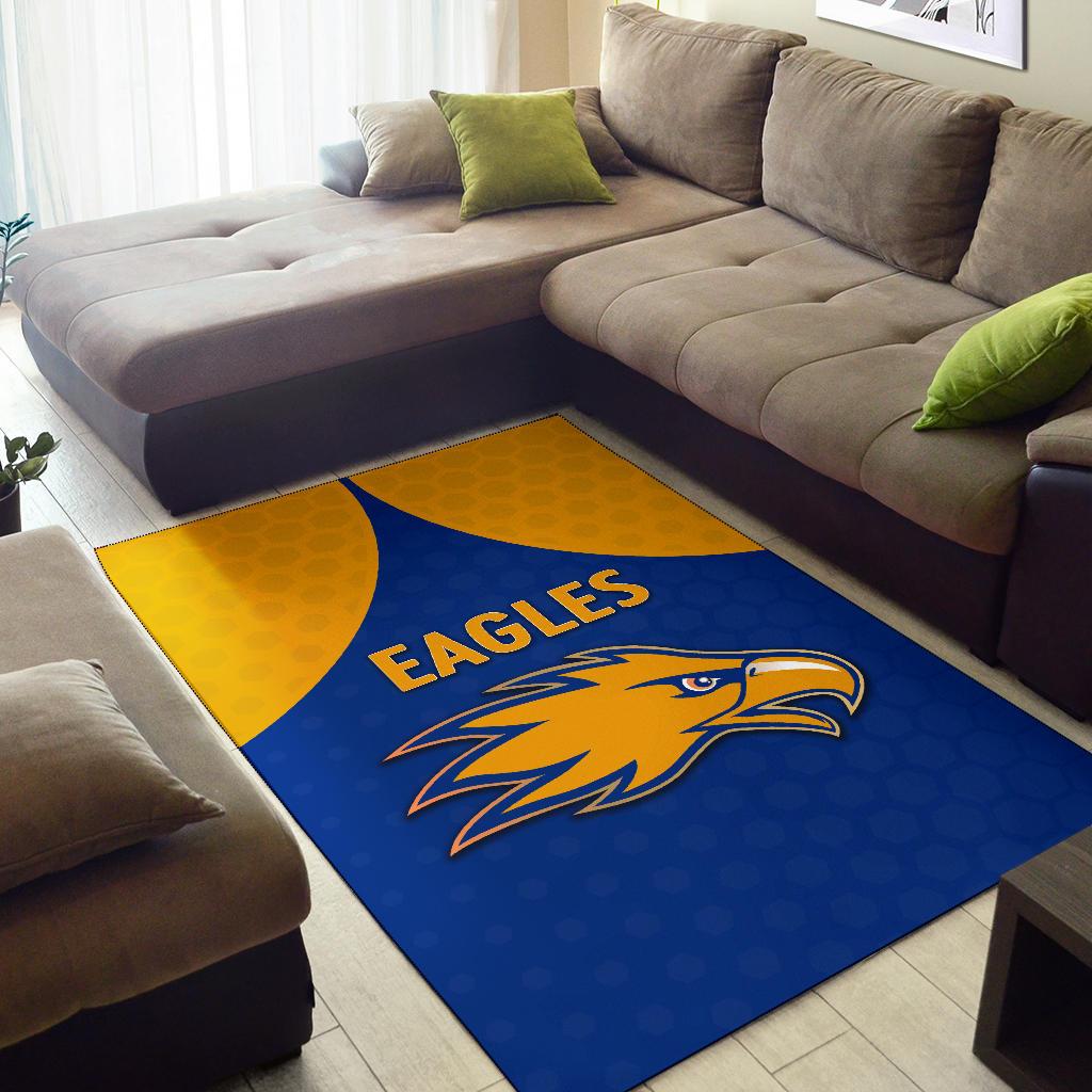 Eagles Area Rug West Coast - Royal Blue - Vibe Hoodie Shop