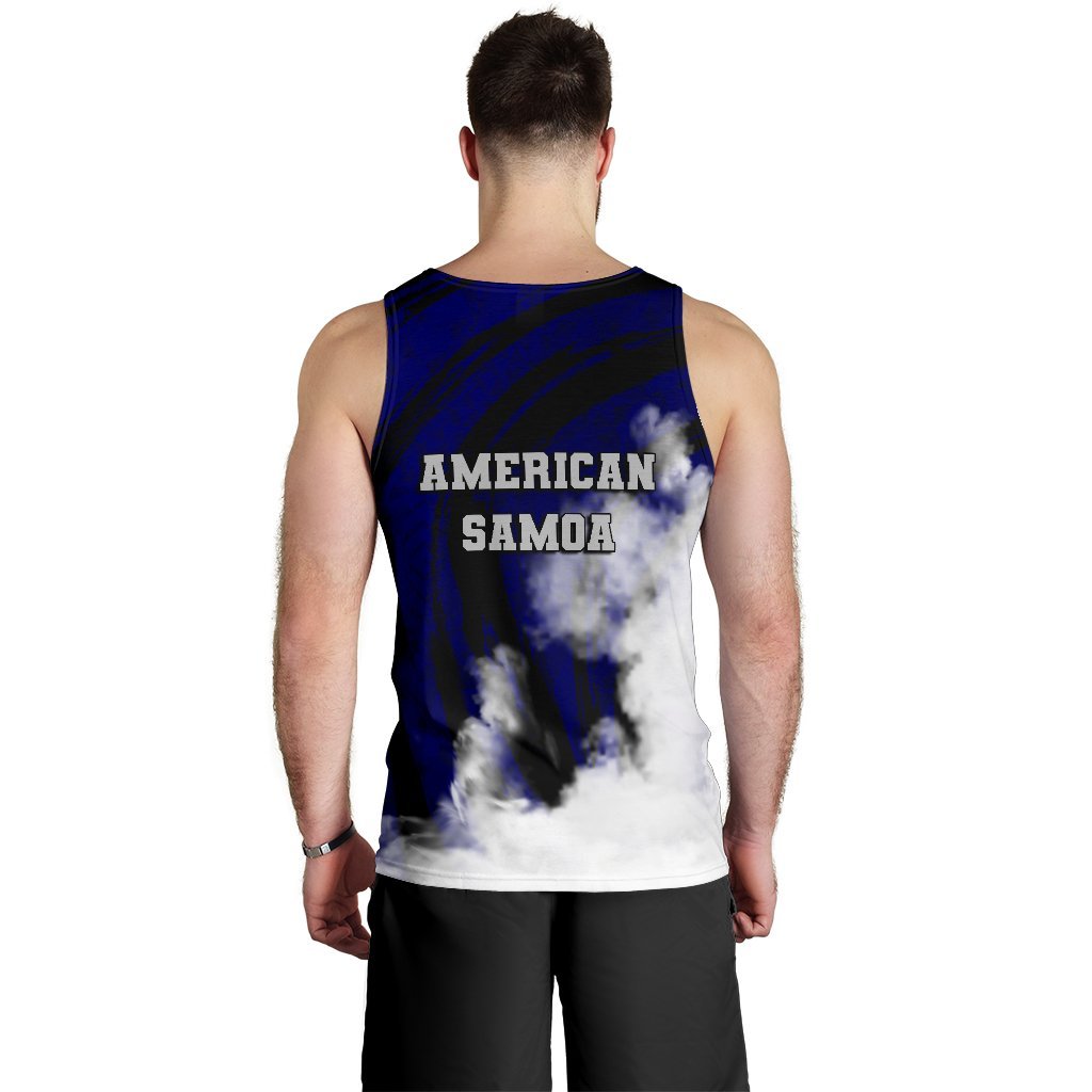 American Samoa Men Tank Top Bald Eagle Powerful - Vibe Hoodie Shop