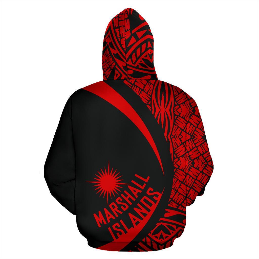 Marshall Islands Turtle Polynesian Hoodie - Circle Style 04 - Vibe Hoodie Shop