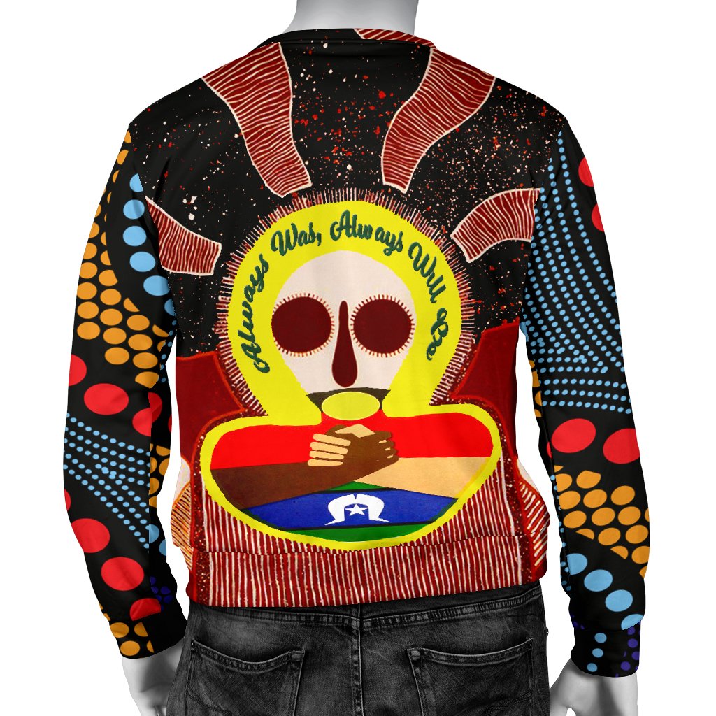 Aboriginal and Torres Strait Islanders Men's Sweater - NAIDOC Style - Vibe Hoodie Shop