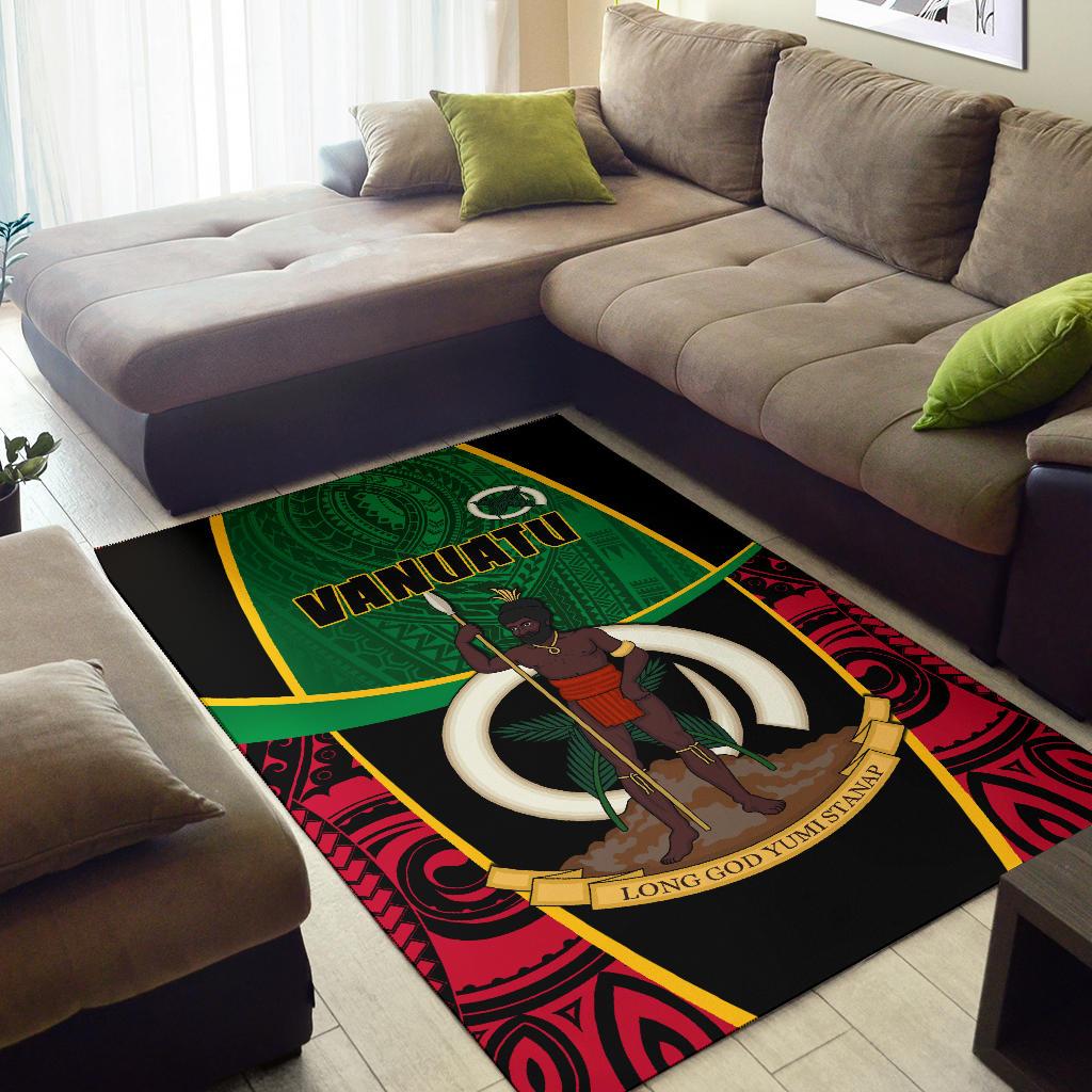 Vanuatu Rugby Area Rug Unique Vibes - Vibe Hoodie Shop