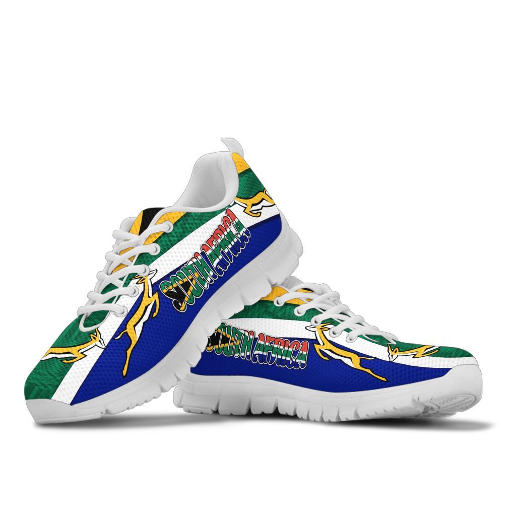 South Africa Sneakers Springboks Rugby Be Proud - Vibe Hoodie Shop