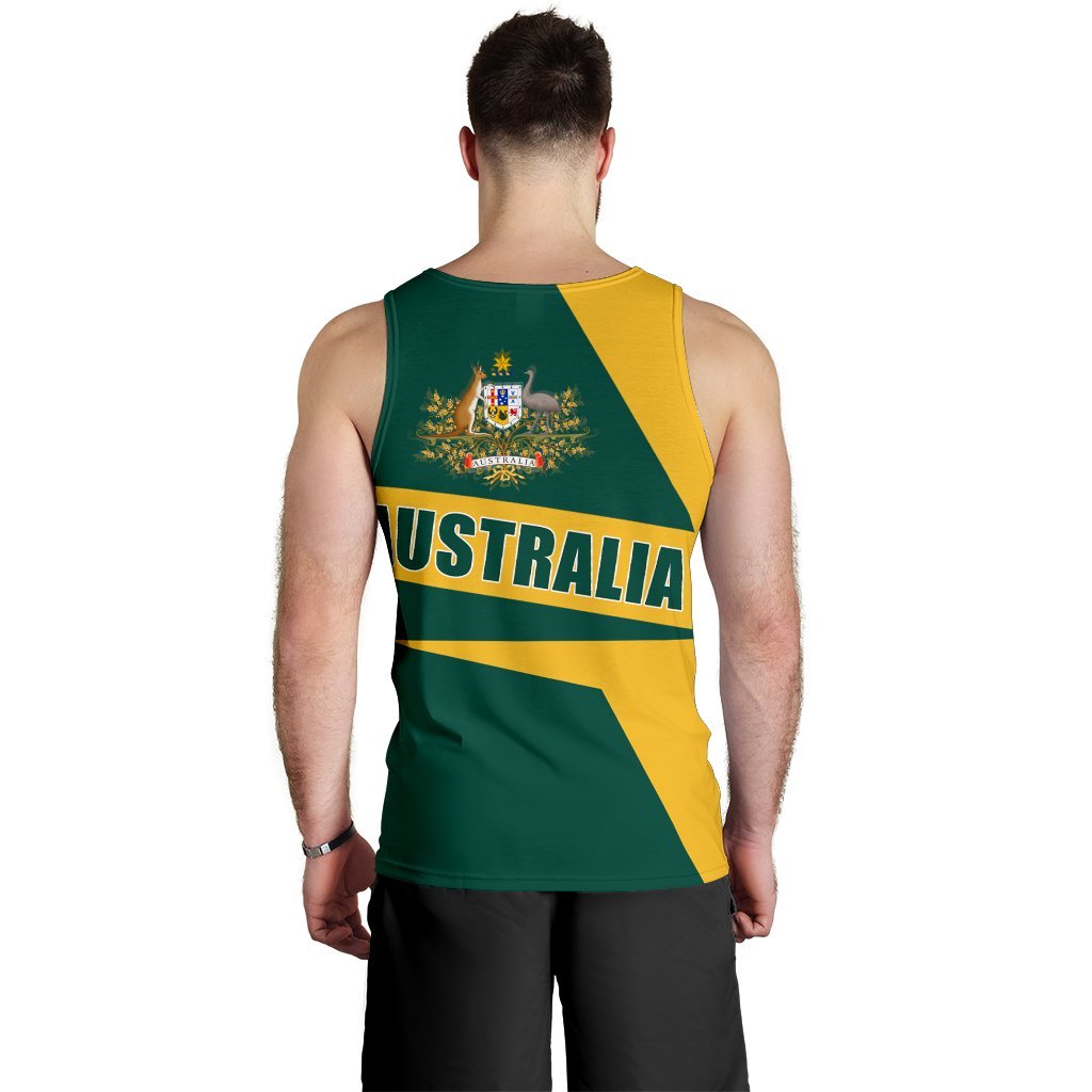 Men's Tank Top - Australian's Pride Ver02 - Vibe Hoodie Shop