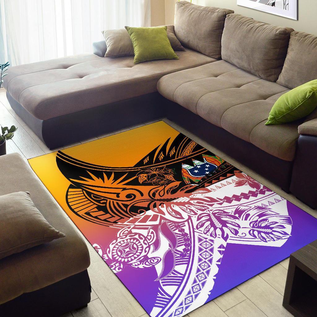 Samoa Area Rug - Tribal Jungle Pattern - Vibe Hoodie Shop