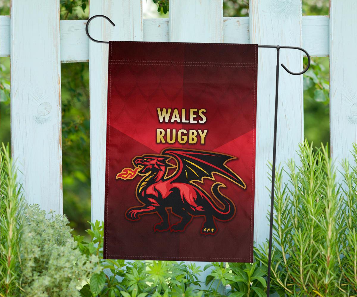 Wales Rugby Flag Simple Style - Vibe Hoodie Shop