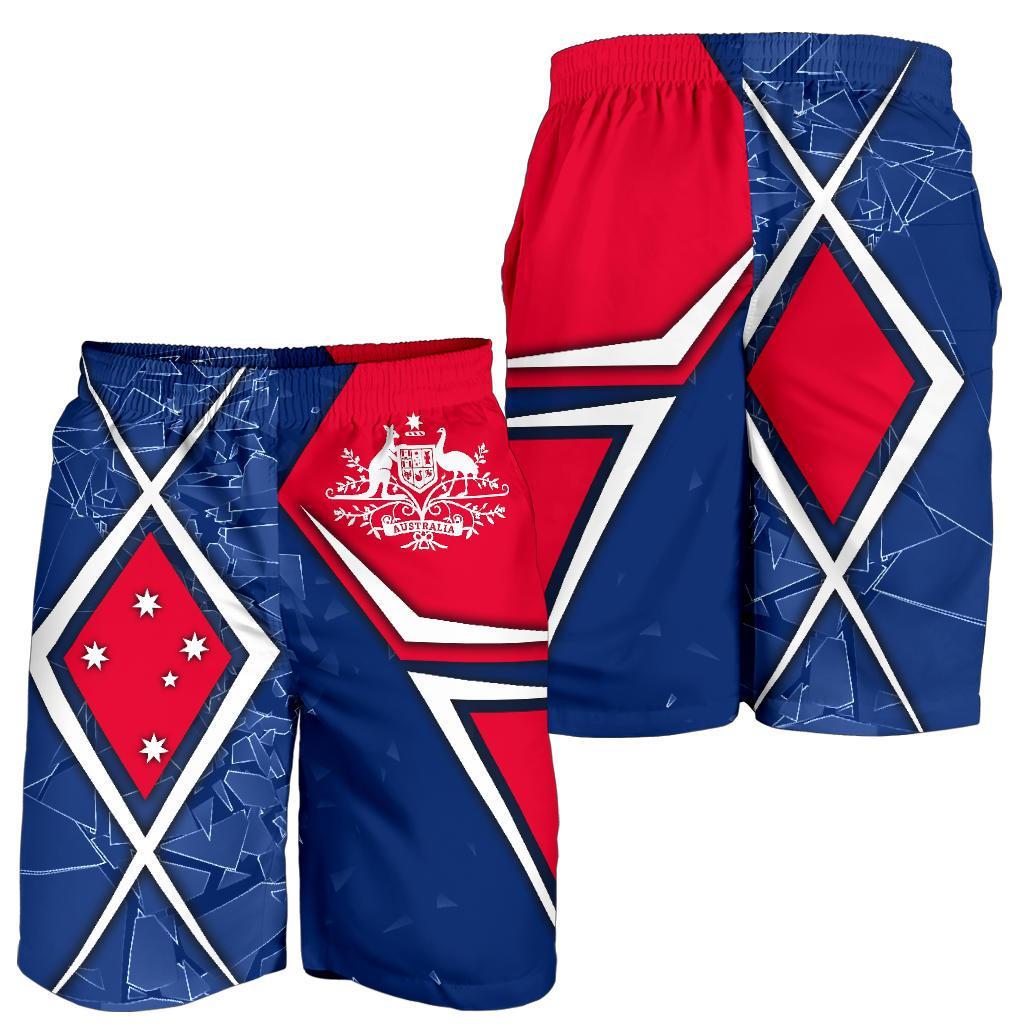 Men's Shorts - Aussie Flag - Vibe Hoodie Shop