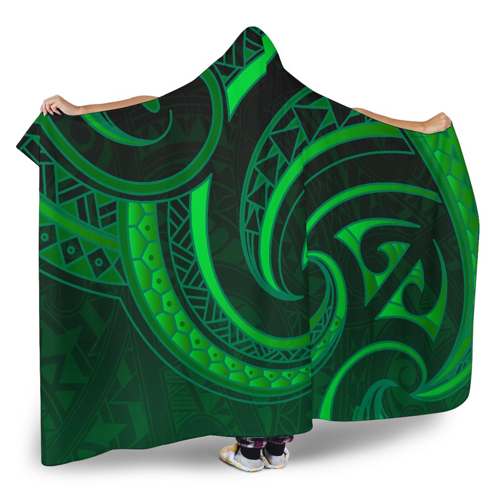 new-zealand-maori-mangopare-hooded-blanket-polynesian-green