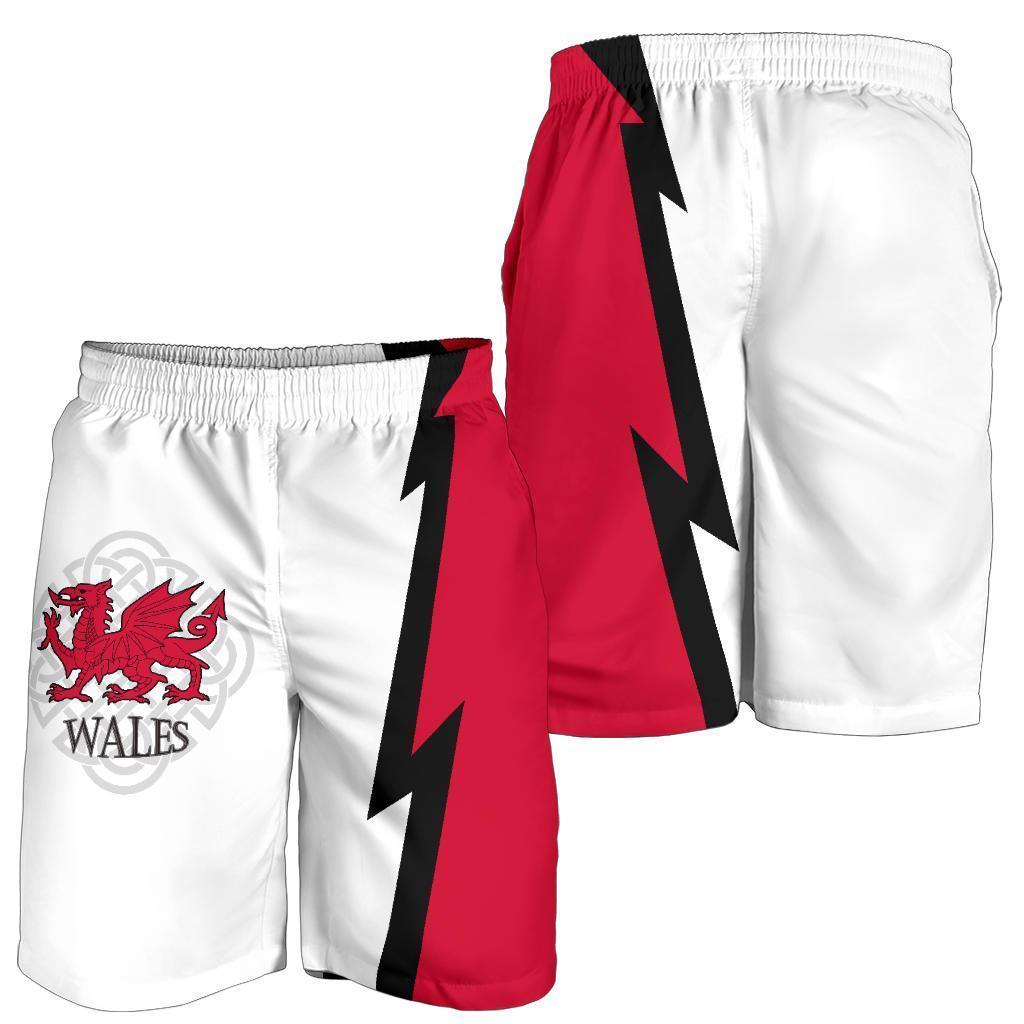 Wales Celtic All Over Print Men's Shorts - Cymru - Vibe Hoodie Shop