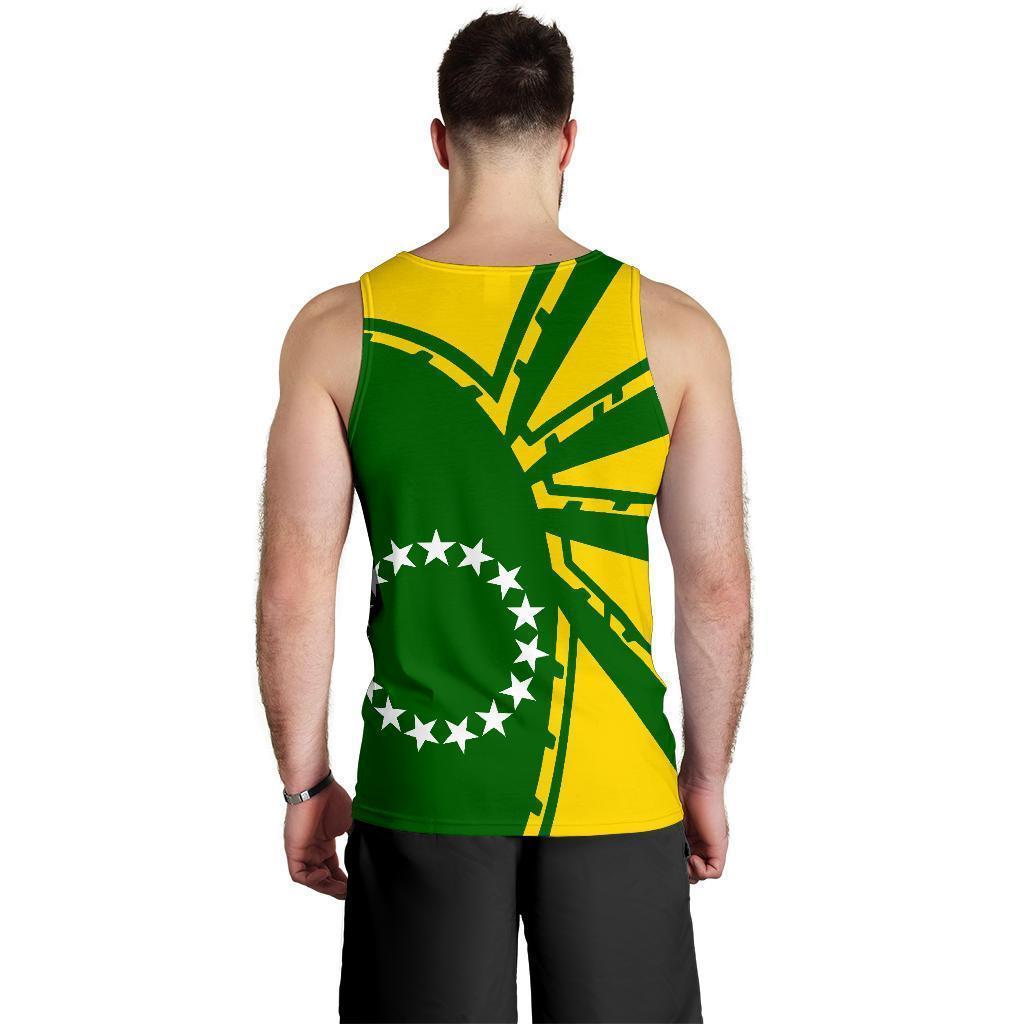 Cook Islands Tank Top For Men Premium Style - Vibe Hoodie Shop