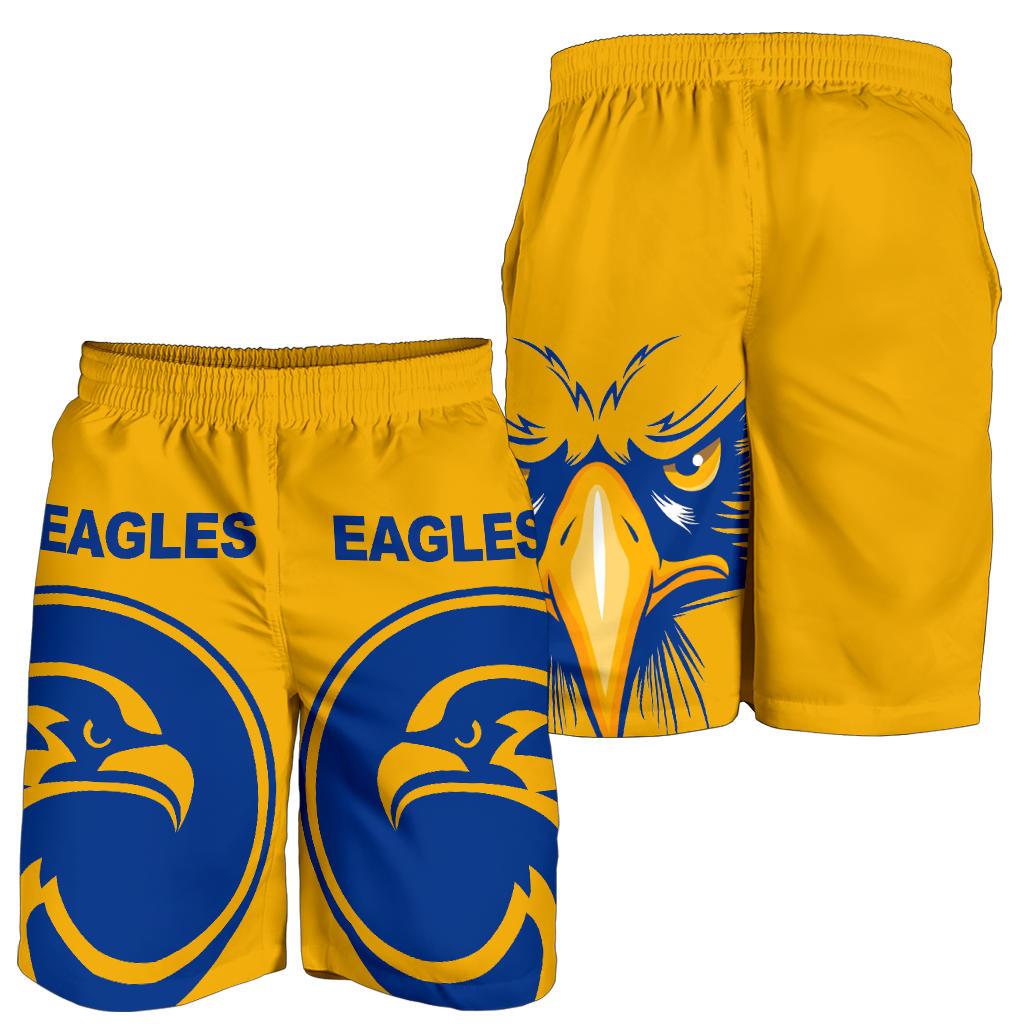 West Coast Eagles All Over Print Men's Shorts Special Style - Vibe Hoodie Shop