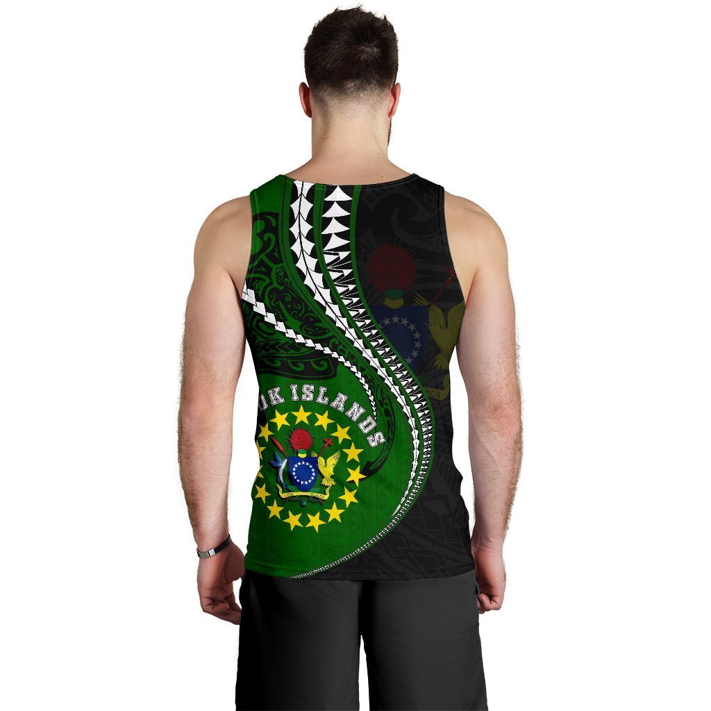 Cook Islands Men's Tank Top Kanaloa Tatau Gen Ck - Vibe Hoodie Shop