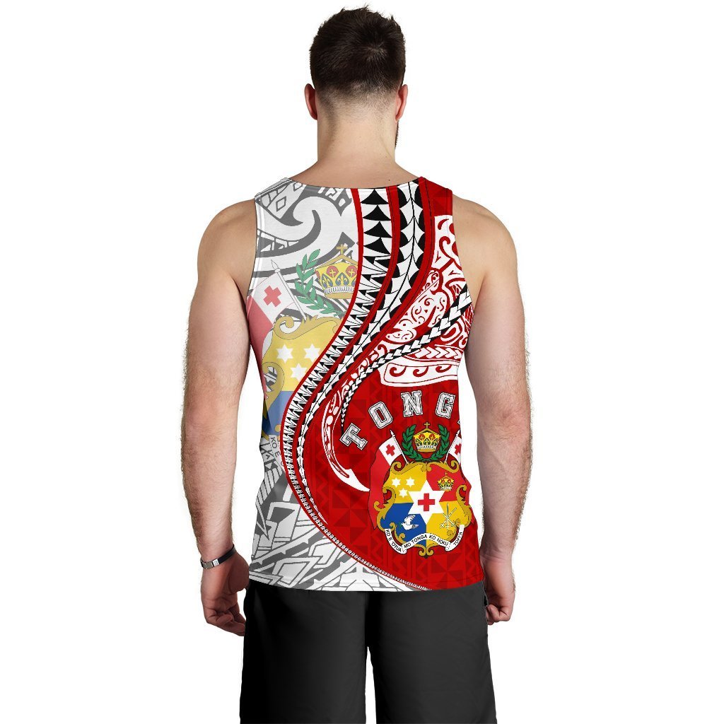 Tonga Men's Tank Top Kanaloa Tatau Gen To - Vibe Hoodie Shop