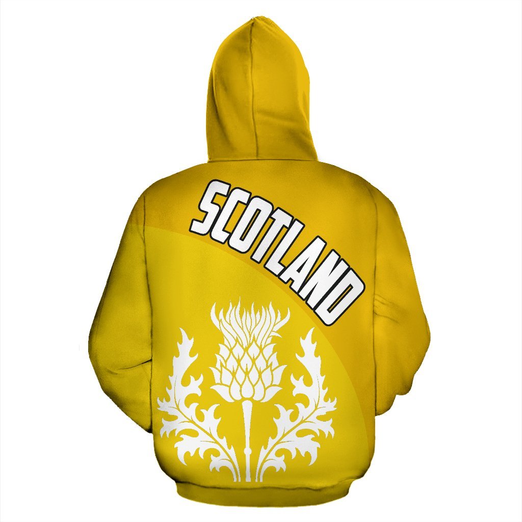 Scotland Hoodie Wave Yellow - Vibe Hoodie Shop