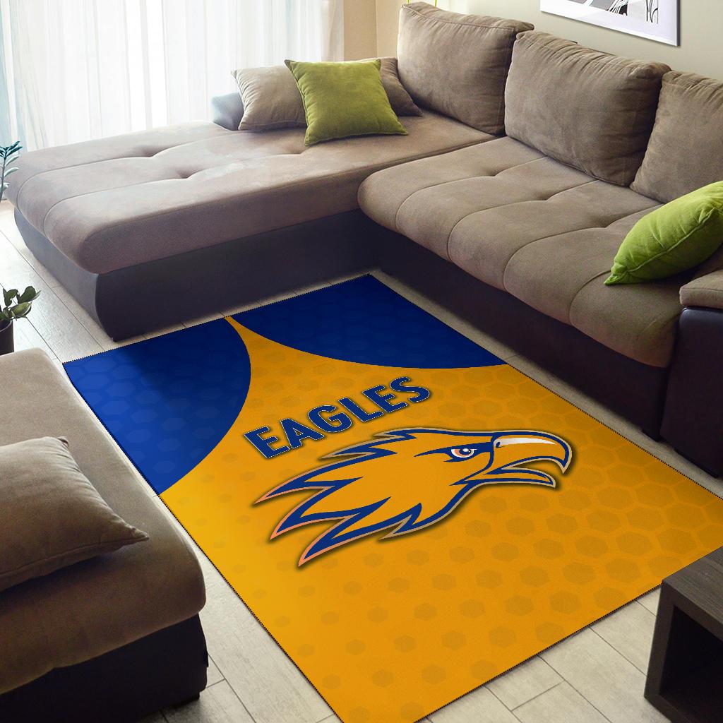 Eagles Area Rug West Coast - Gold - Vibe Hoodie Shop