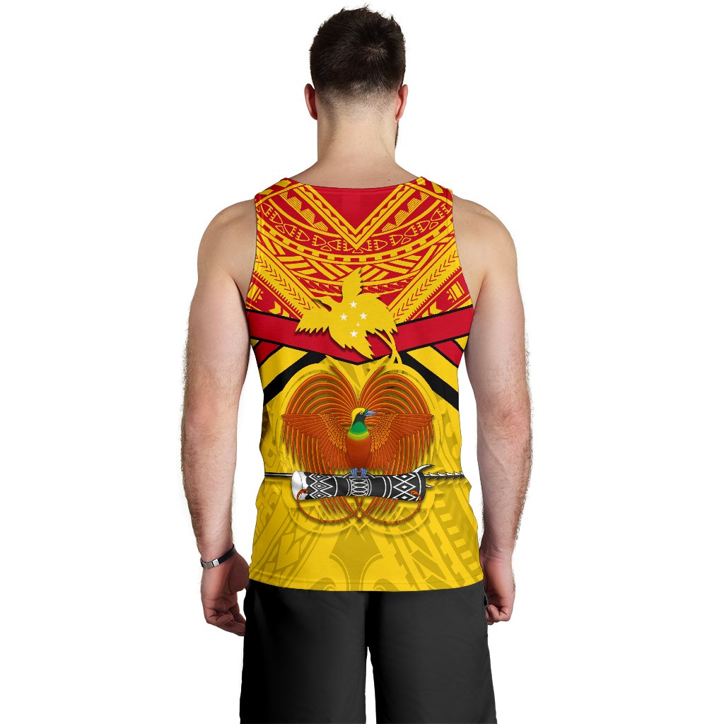 Papua New Guinea Rugby Men Tank Top PNG - The Kumuls - Vibe Hoodie Shop