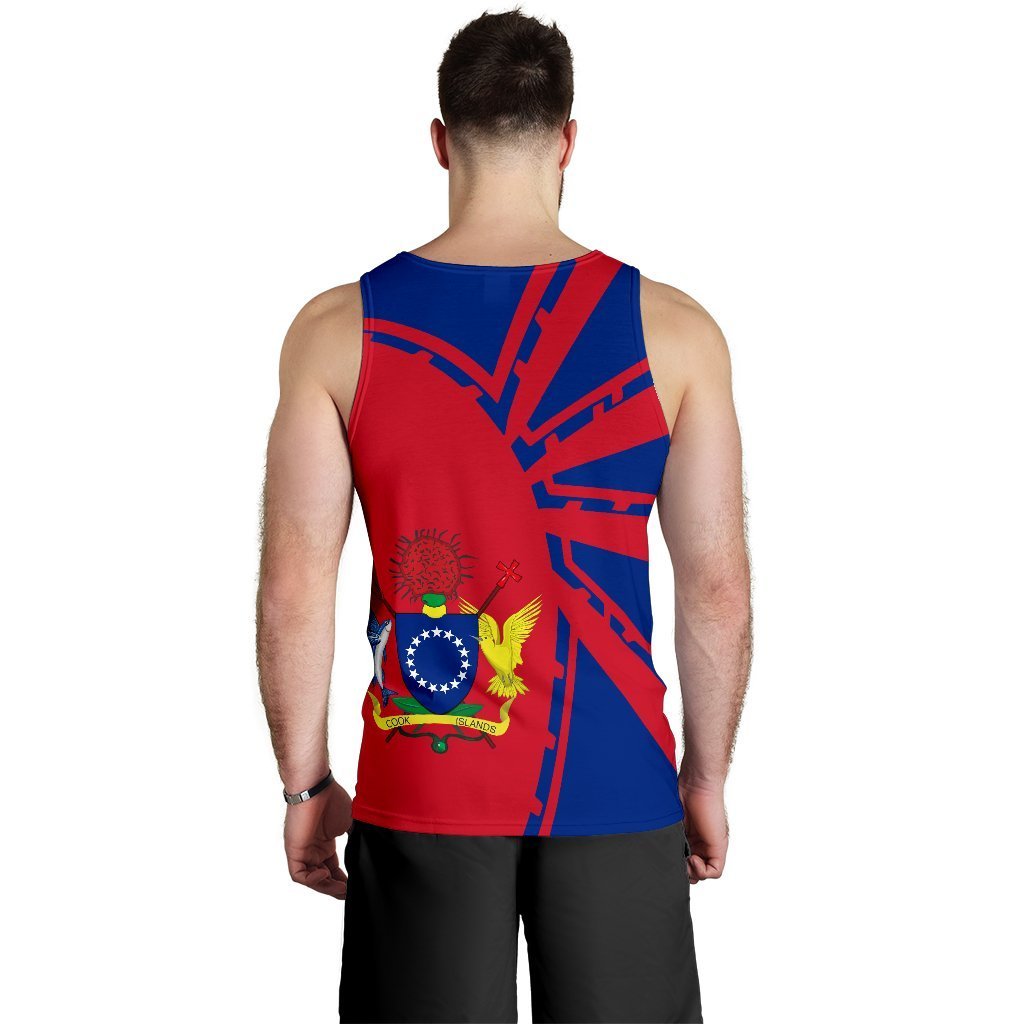 Cook Islands Tank Top For Men Premium Style - Vibe Hoodie Shop