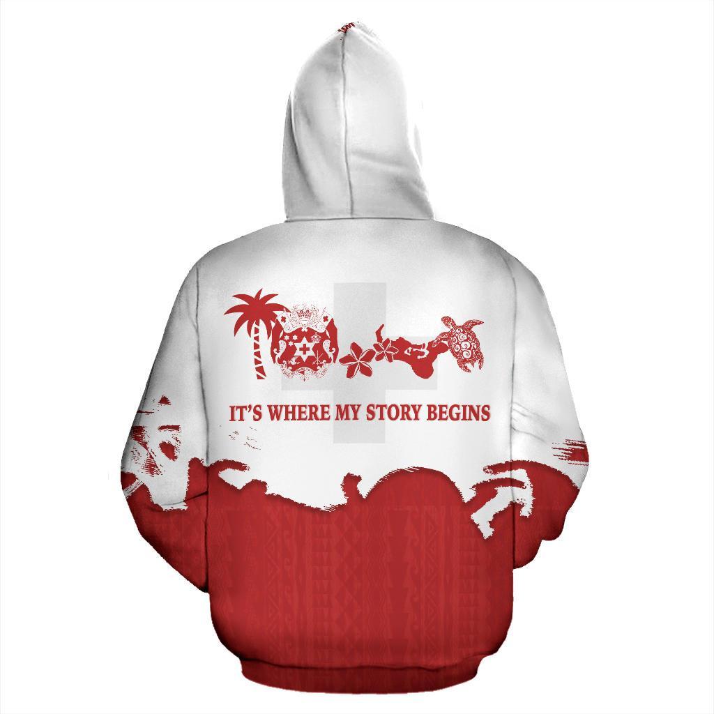 Tonga Where My Story Begins Hoodie - Vibe Hoodie Shop