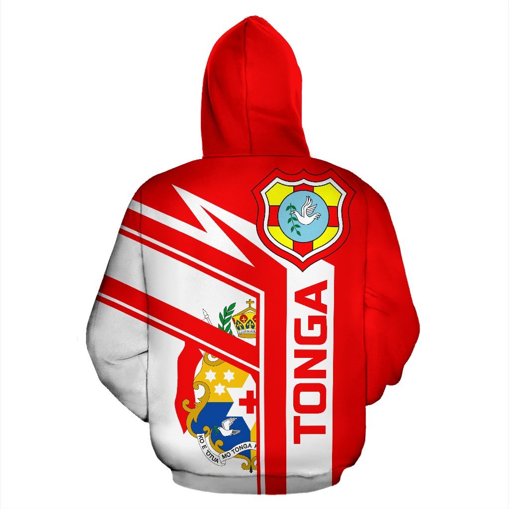 Tonga Rugby Air Zip - Up Hoodie - Vibe Hoodie Shop