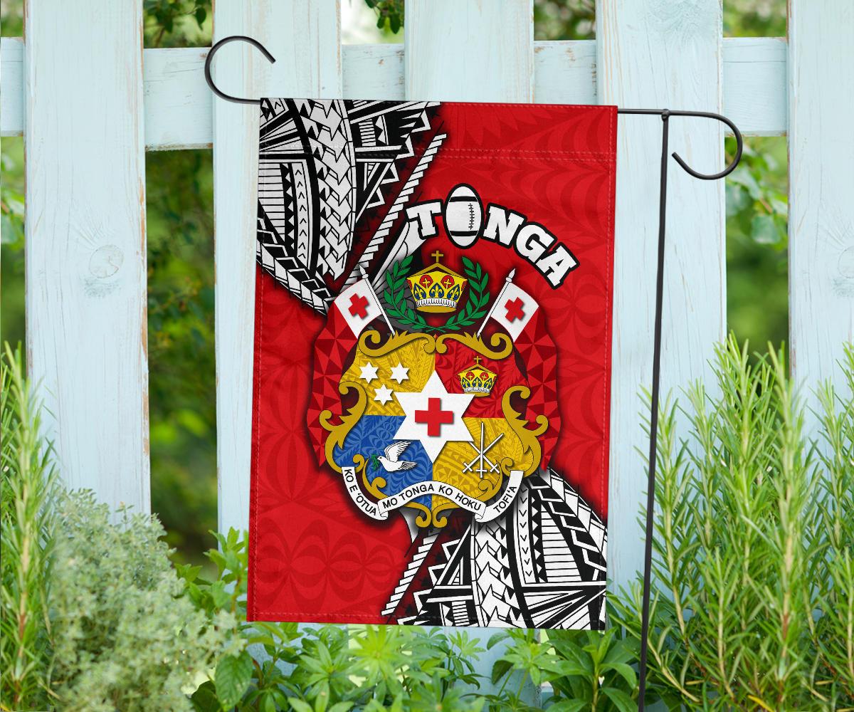 Tonga Rugby Flag Polynesian Style Pinwheel - Vibe Hoodie Shop