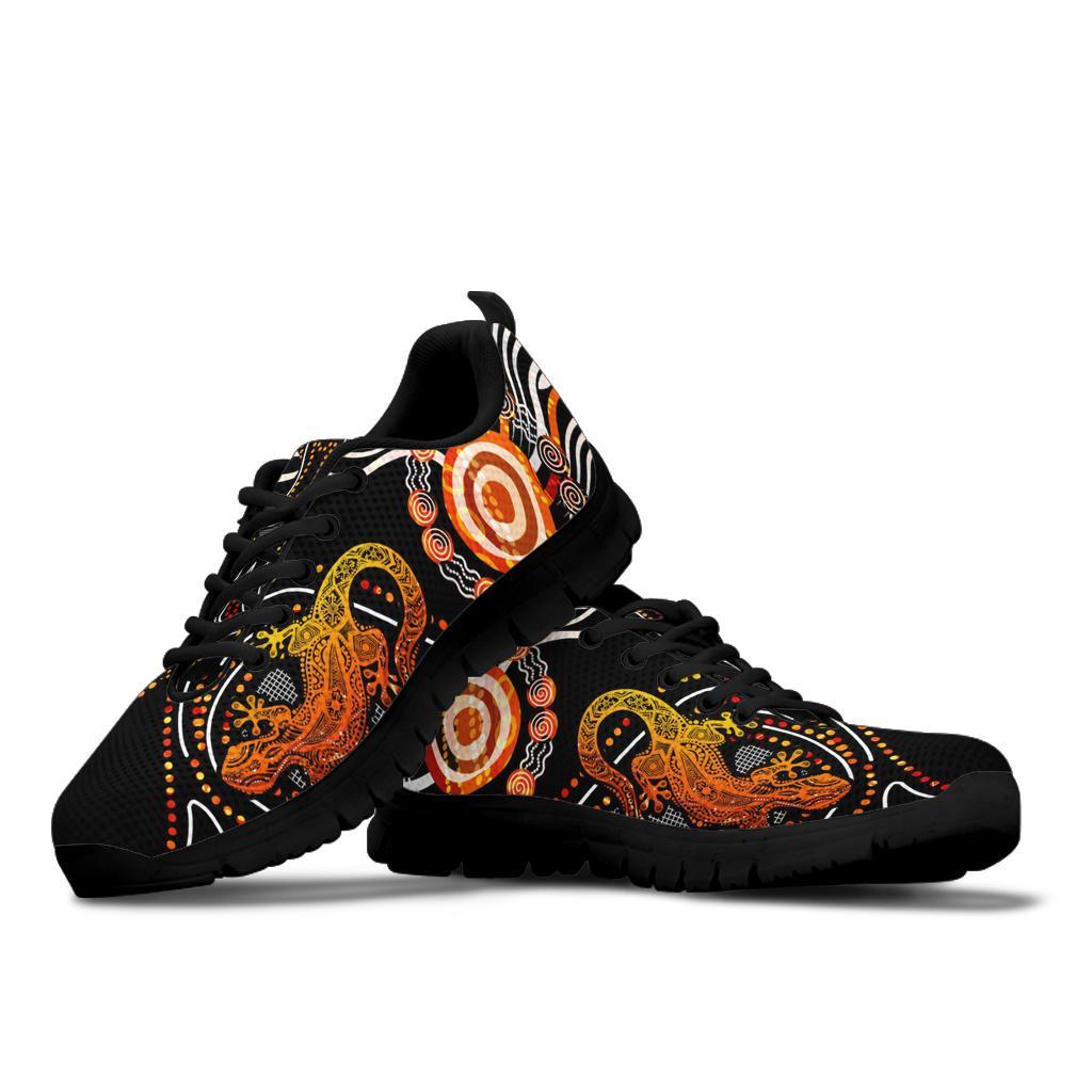 Aboriginal Sneakers - Lizard Sunshine - Vibe Hoodie Shop