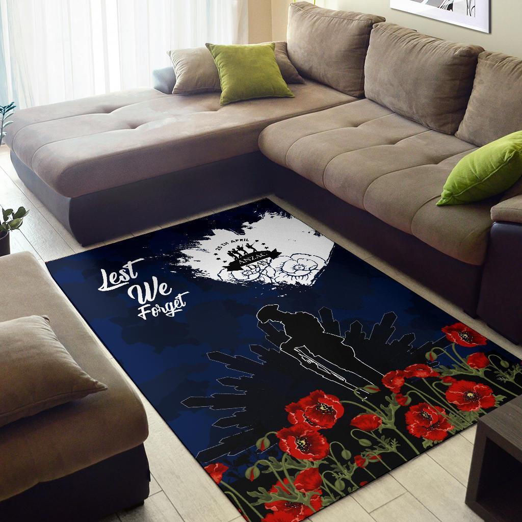 ANZAC Day Area Rug - Australia ANZAC Day 2021 - Vibe Hoodie Shop