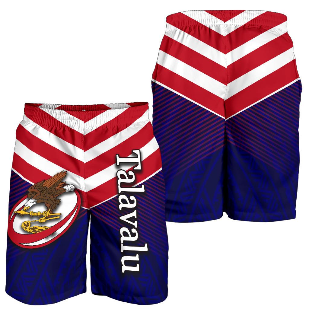 American Samoa Talavalu Rugby All Over Print Men's Shorts - Vibe Hoodie Shop