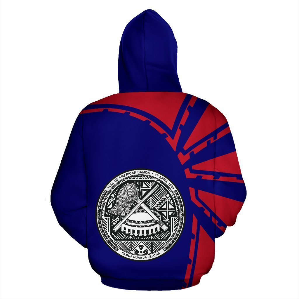 American Samoa Zip Hoodie Premium Style - Vibe Hoodie Shop