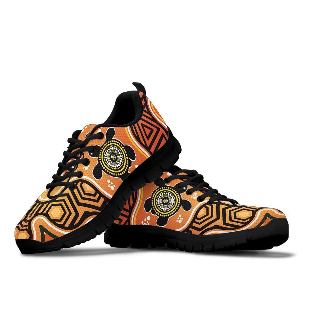 Aboriginal Sneakers - Indigenous Art Patterns Ver04 - Vibe Hoodie Shop