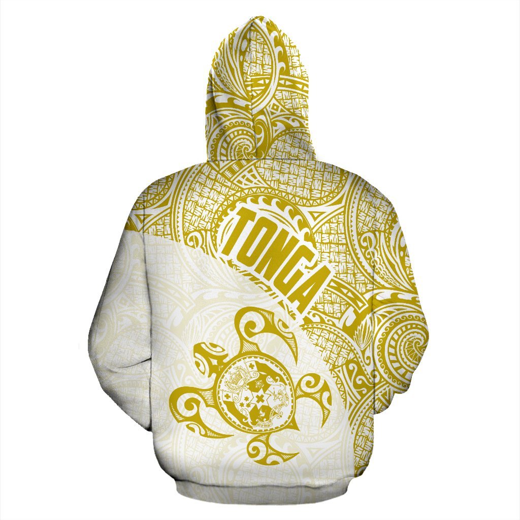 Hoodie Tonga Coat Of Arms Turtle Polynesian Pattern 07 - Vibe Hoodie Shop