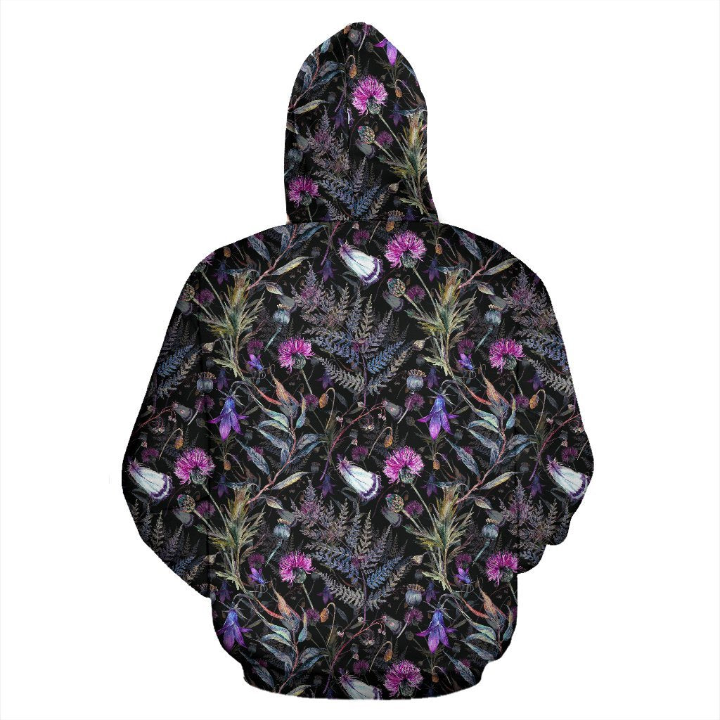 Scotland Hoodie - Dark Thistle - Vibe Hoodie Shop