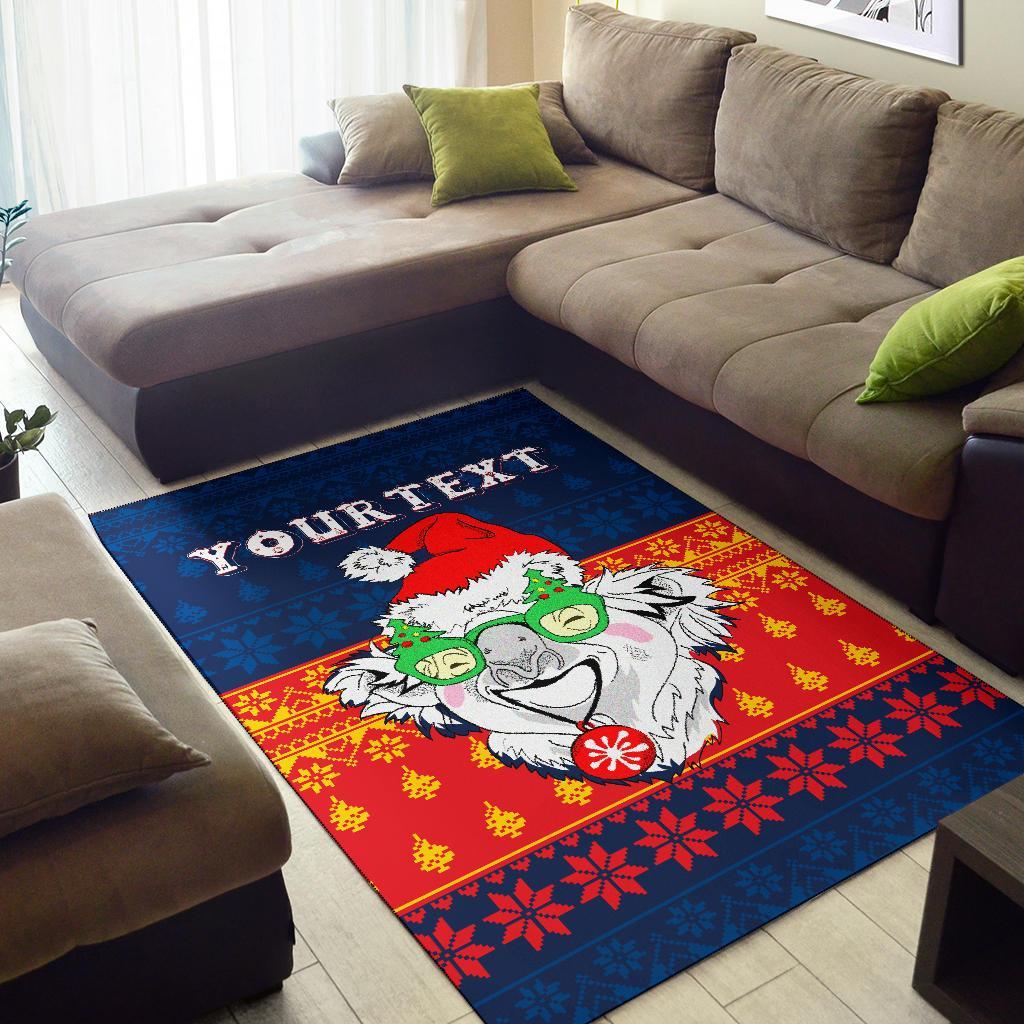 Custom Australia Christmas Area Rug - Bye Bye 2020 - Vibe Hoodie Shop