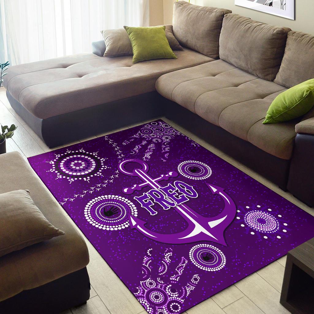 Fremantle Area Rug Indigenous Freo Country Style - Vibe Hoodie Shop