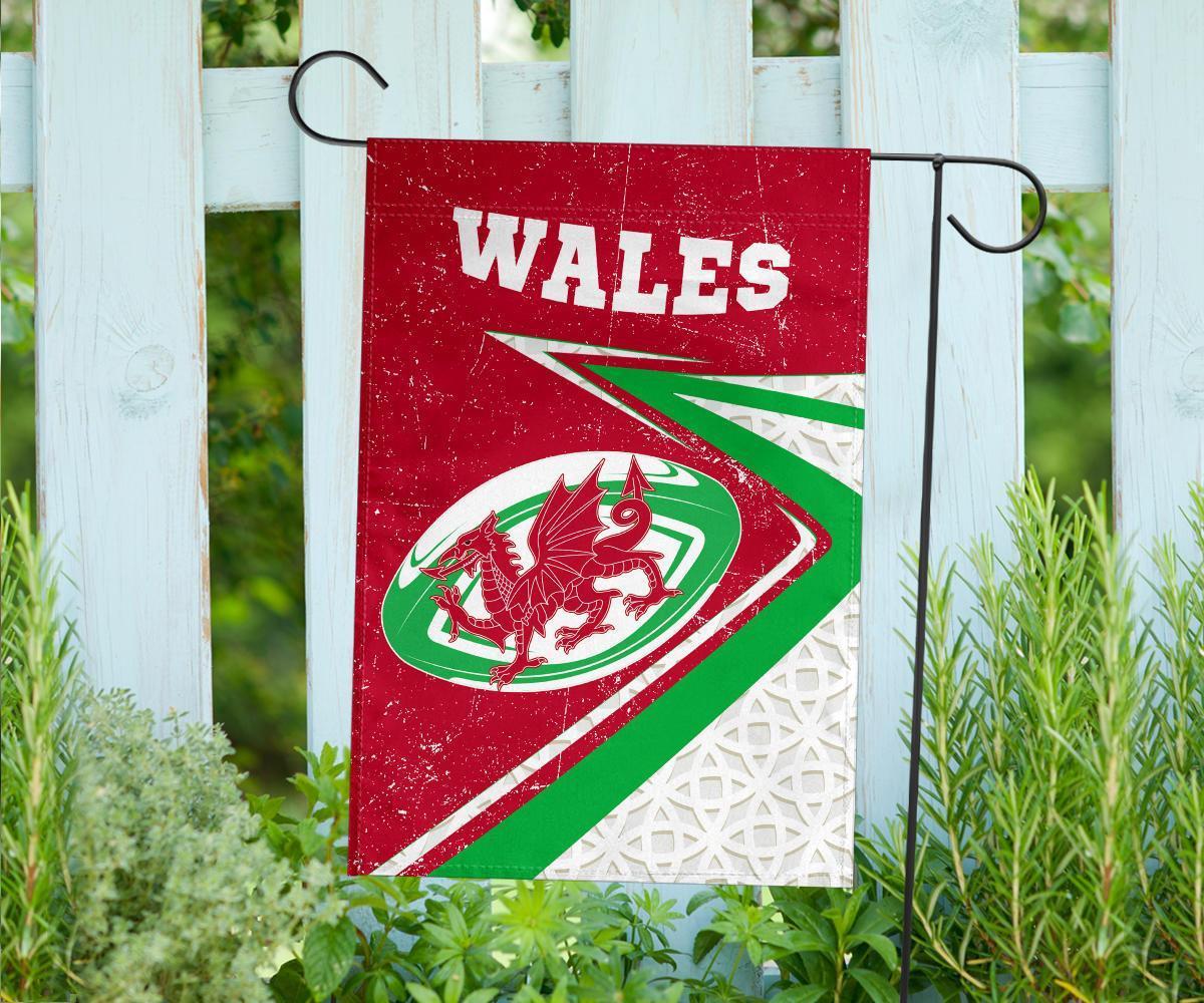 Wales Rugby Flag - Celtic Welsh Rugby Ball - Vibe Hoodie Shop