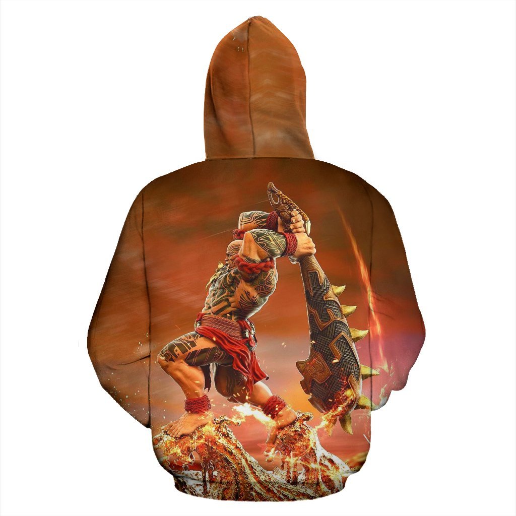 Tumatauenga The Maori God Of War New Zealand Hoodie - Vibe Hoodie Shop