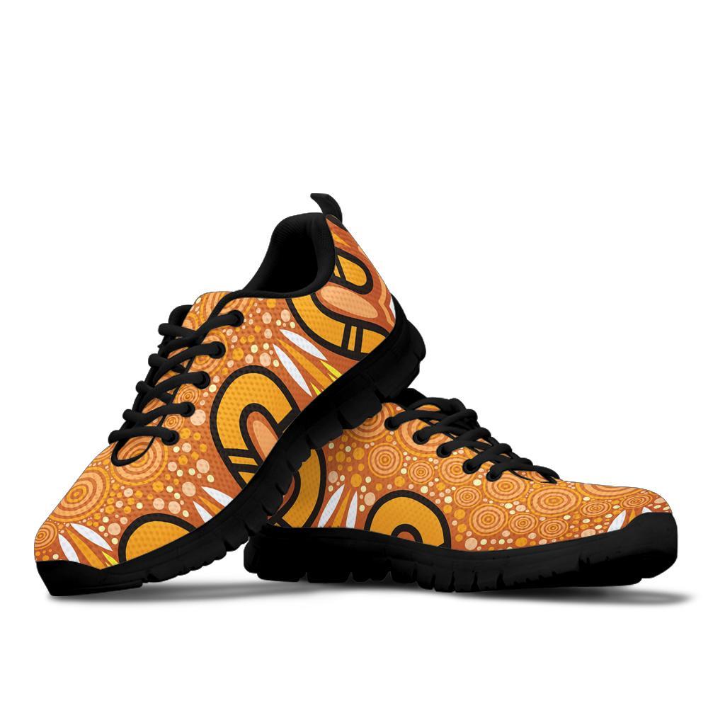 Aboriginal Sneakers - Indigenous Art Patterns Ver03 - Vibe Hoodie Shop