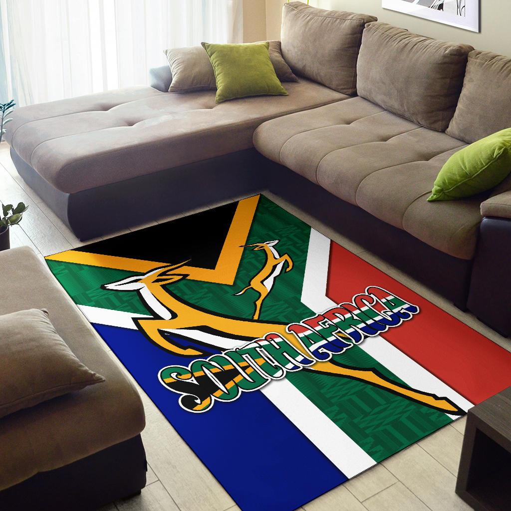 South Africa Area Rug Springboks Rugby Be Proud - Vibe Hoodie Shop