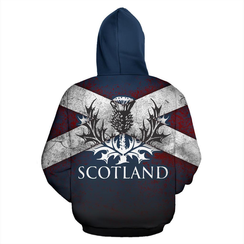 Lion Scotland All Over Hoodie - Lord Style - Vibe Hoodie Shop